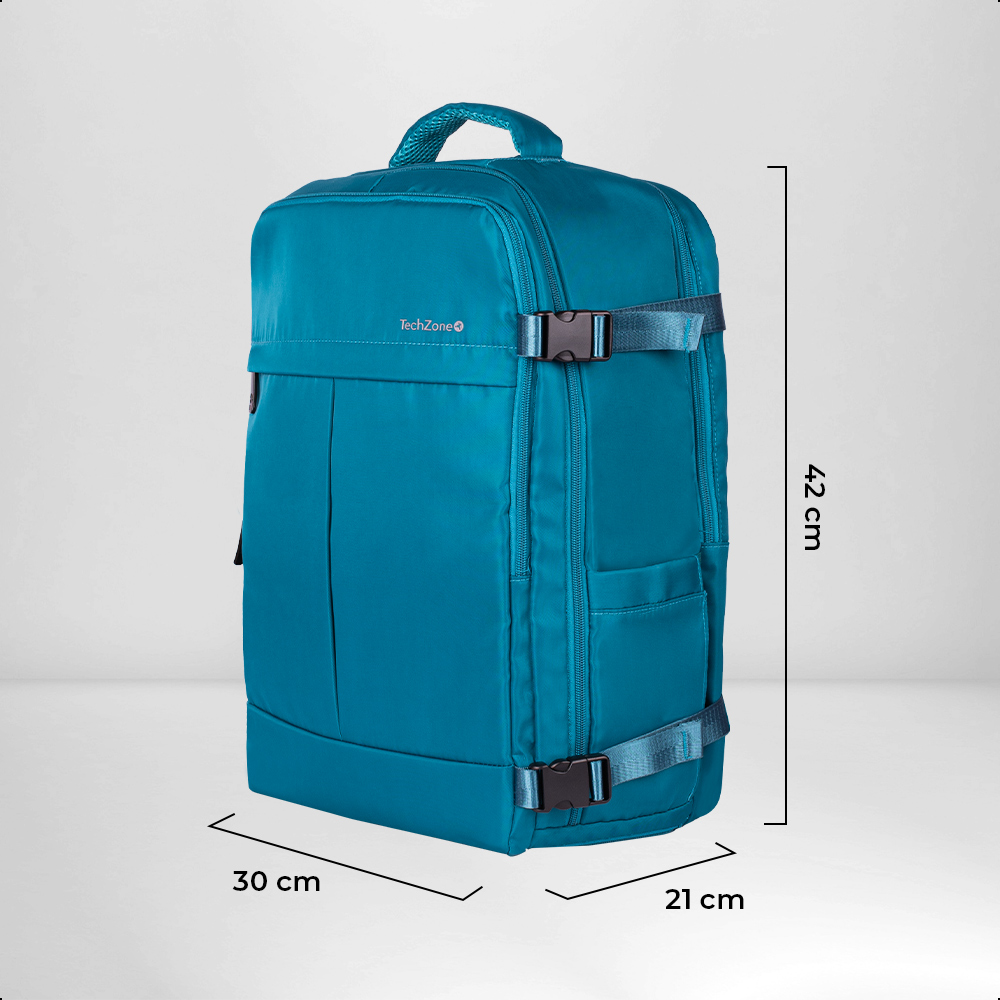 Foto 7 pulgar | Mochila Techzone Exploreocean Para Viajes Porta Laptop 16 B