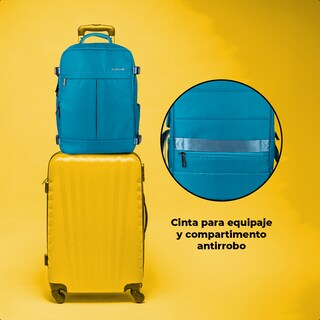 Foto 8 | Mochila Techzone Exploreocean Para Viajes Porta Laptop 16 B