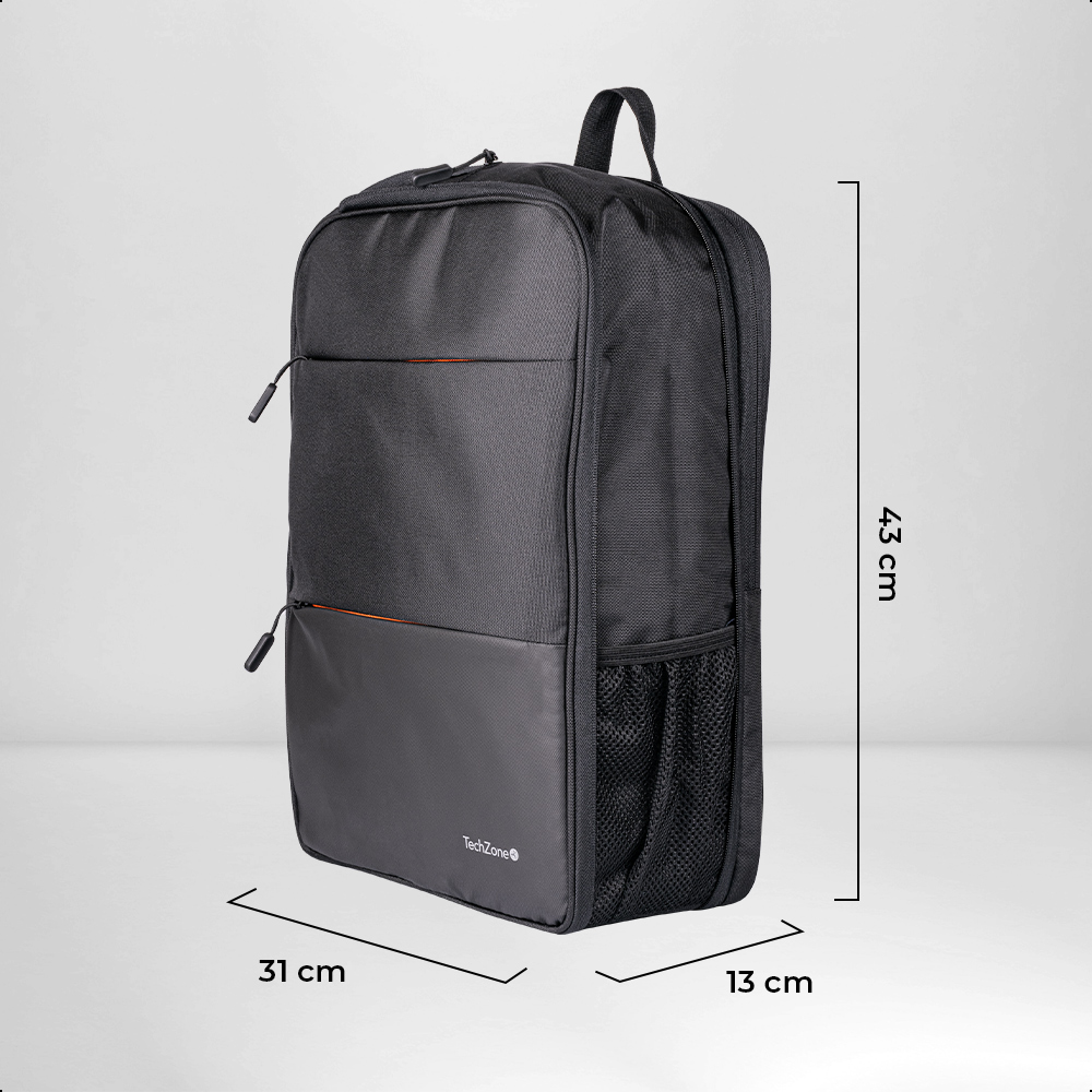 Foto 8 pulgar | Mochila Expand Backpack Techzone Acojinada Porta Laptop 16”