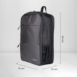 Foto 7 | Mochila Expand Backpack Techzone Acojinada Porta Laptop 16”