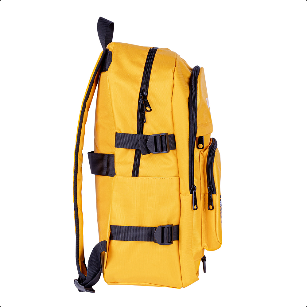 Foto 3 | Mochila Backpack Nasa Yellow Space Acojinada Para Laptop 16