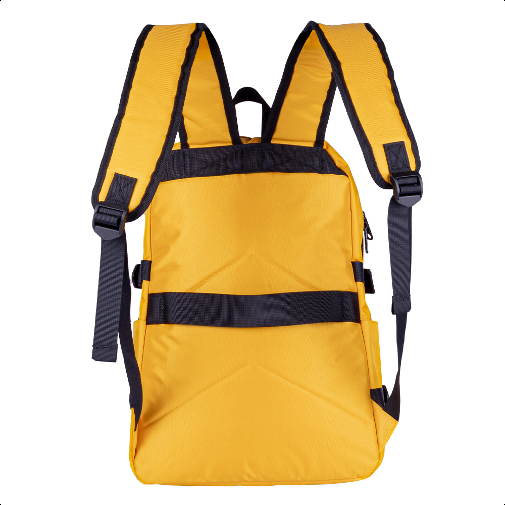 Foto 4 | Mochila Backpack Nasa Yellow Space Acojinada Para Laptop 16