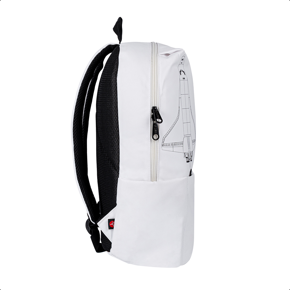 Foto 4 pulgar | Mochila Backpack Nave Nasa Acojinada Porta Laptop 15.6”