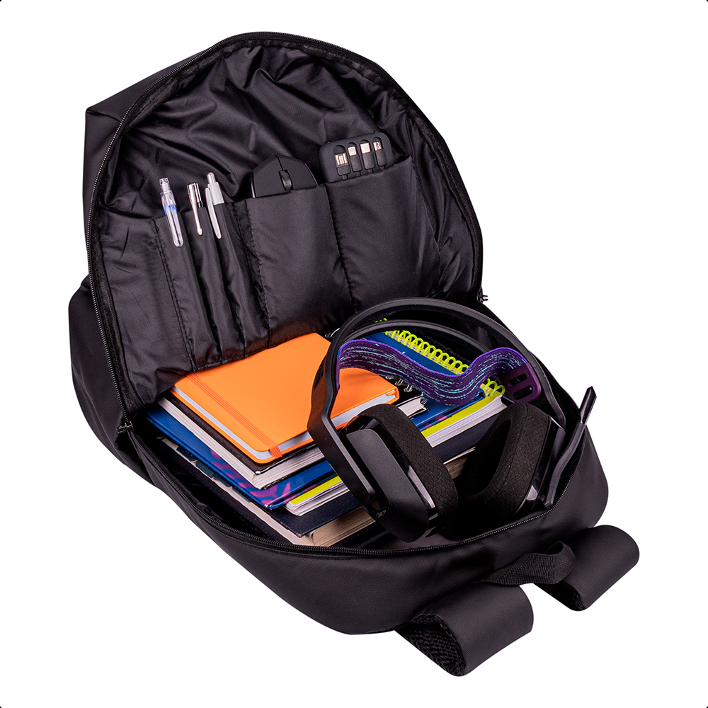 Foto 5 pulgar | Mochila Backpack Iconic Nasa Acojinada Porta Laptop 15.6”