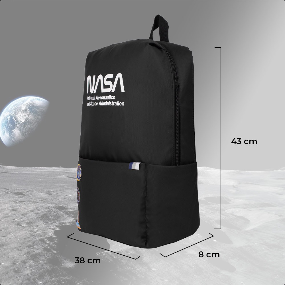 Foto 7 pulgar | Mochila Backpack Iconic Nasa Acojinada Porta Laptop 15.6”