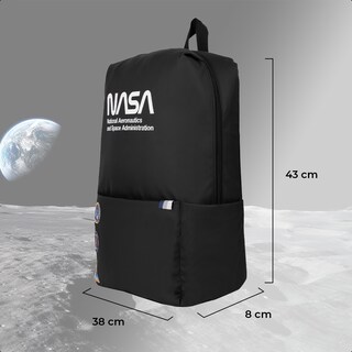 Foto 6 | Mochila Backpack Iconic Nasa Acojinada Porta Laptop 15.6”