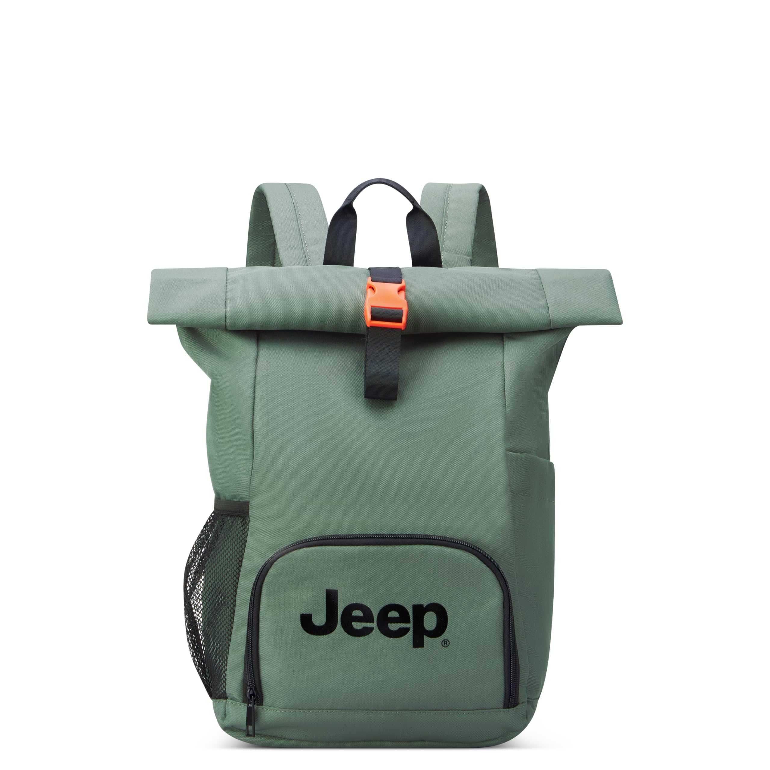 Foto 2 | Mochila Jeep Js016d Rolltop Travel Gris Para Portátil De 17 Pulgadas - Venta Internacional.