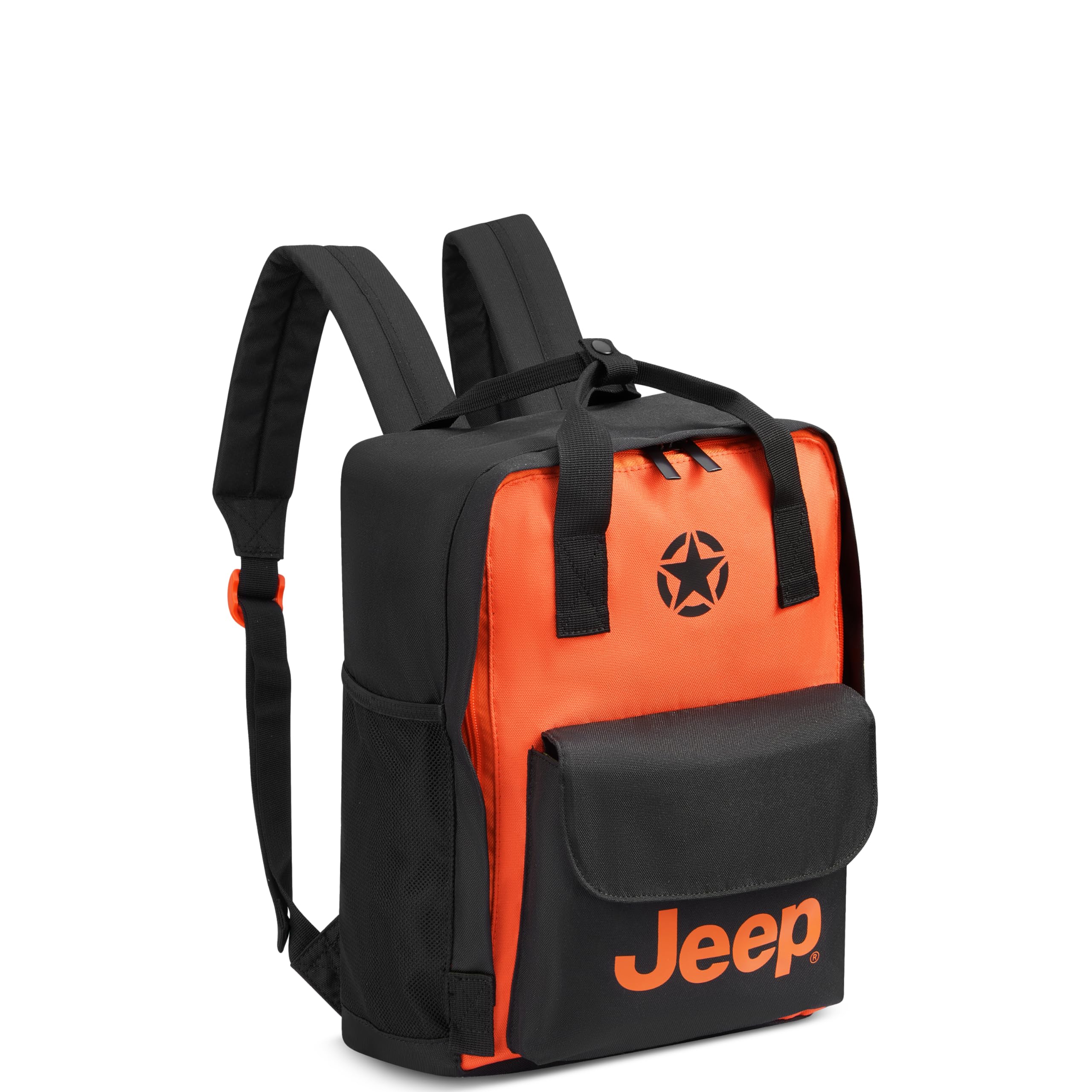 Foto 2 pulgar | Mochila Jeep Js014d Tote Travel Para Portátil De 14 Pulgadas, Color Naranja - Venta Internacional.