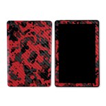 Skin Mightyskins Fibra De Carbono Rojo para Kindle Fire HD 10 - Venta Internacional