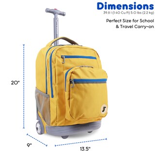 Foto 7 | Mochila Enrollable J World New York Sundance Kumquat De 20 Pulgadas - Venta Internacional.