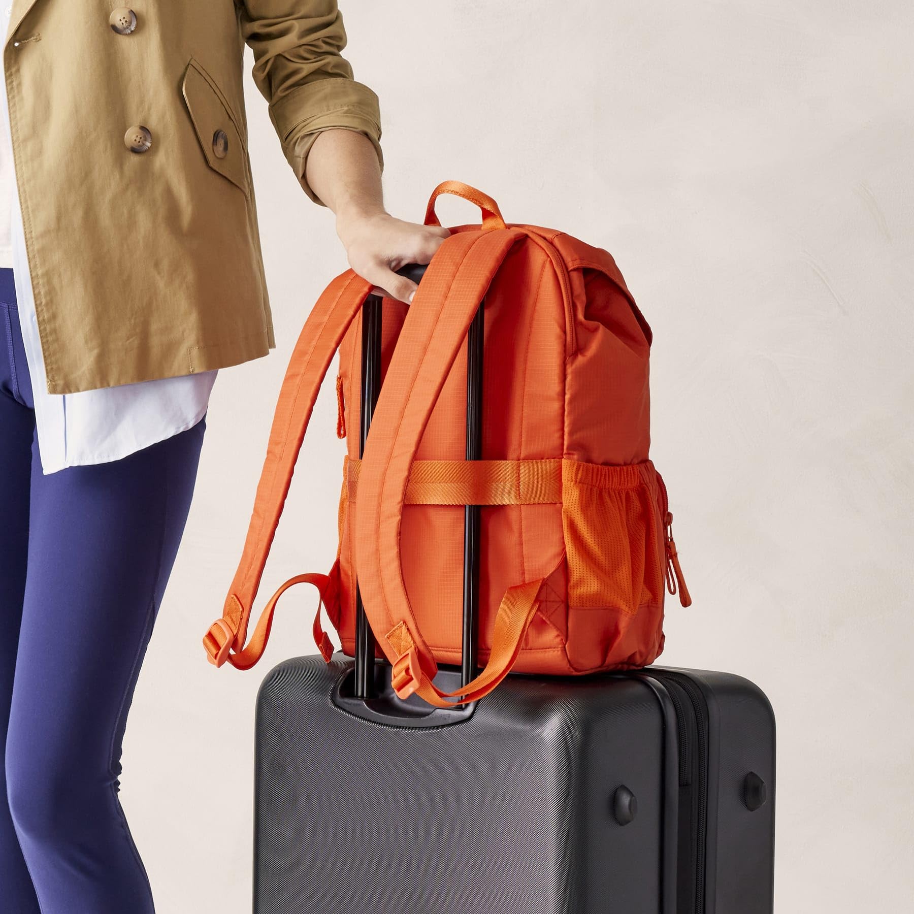 Foto 5 | Mochila Vera Bradley Berkhill Ripstop Poliéster Koi Naranja - Venta Internacional.