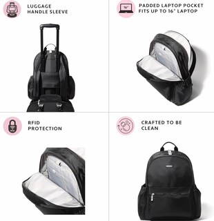 Foto 5 | Mochila Baggallini Essential para Portátil Ligera - Venta Internacional