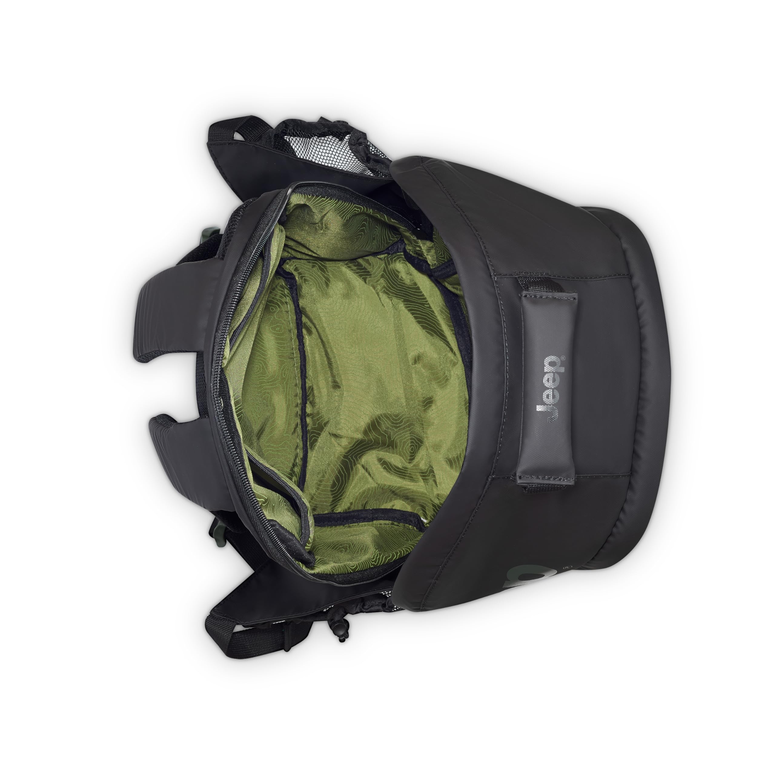 Foto 3 | Mochila Jeep Js011b Para Portátil De Viaje De 15.6 Pulgadas, Negra - Venta Internacional.