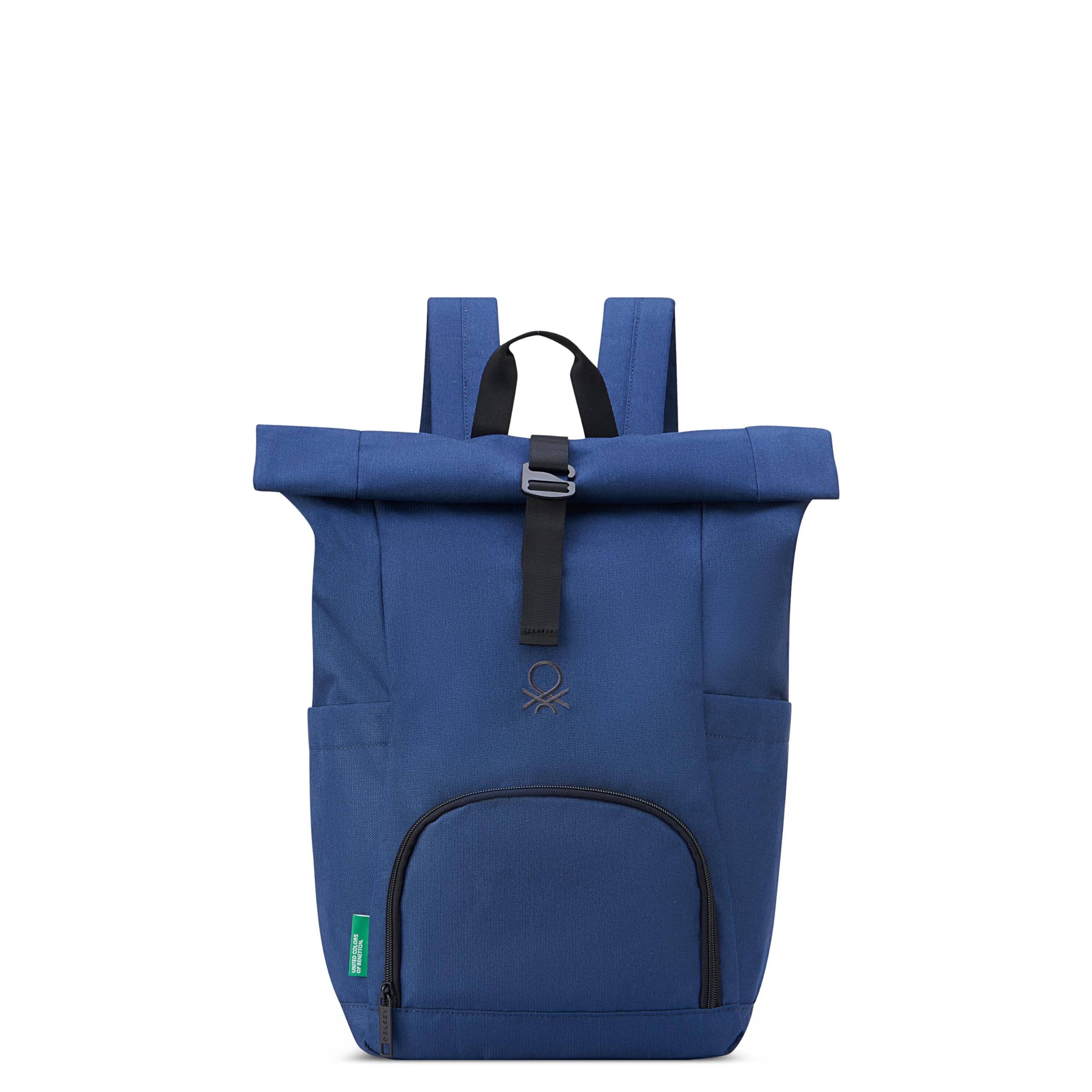 Mochila United Colors Of Benetton Be Rolltop Deaded Denim - Venta Internacional.