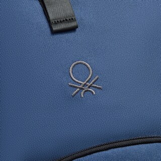 Foto 5 | Mochila United Colors Of Benetton Be Rolltop Deaded Denim - Venta Internacional.