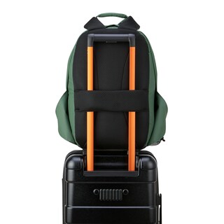 Foto 6 | Mochila Jeep Js011b Para Portátil De Viaje, 21 Litros, Color Verde - Venta Internacional.