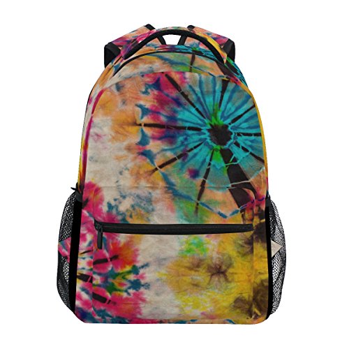 Foto 2 pulgar | Mochila Zzkko Tribal Ethnic Tie Dye Antirrobo 16l - Venta Internacional.