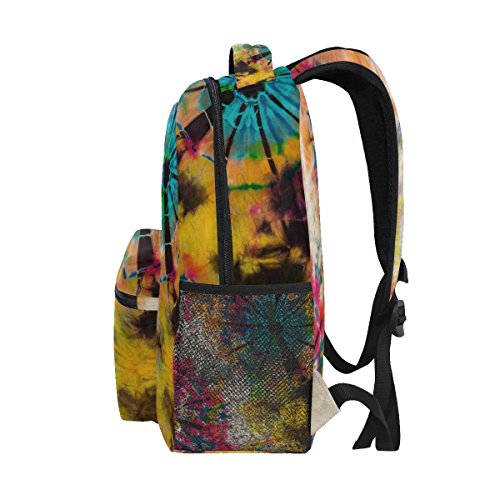 Foto 5 pulgar | Mochila Zzkko Tribal Ethnic Tie Dye Antirrobo 16l - Venta Internacional.