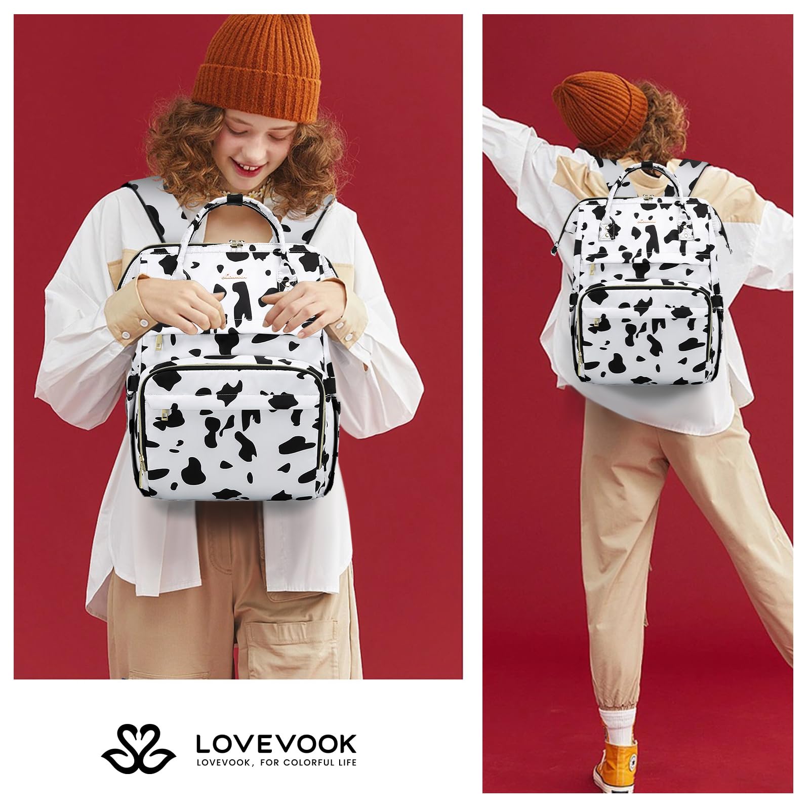 Foto 7 | Mochila Lovevook  para Laptop de 15.6"-Venta Internacional