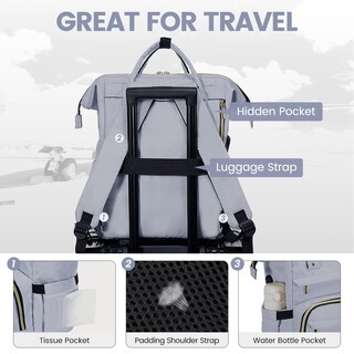 Foto 4 | Mochila Lovekook para Laptop de 15.6"-Venta Internacional