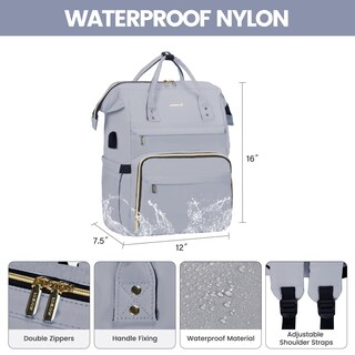 Foto 5 | Mochila Lovekook para Laptop de 15.6"-Venta Internacional
