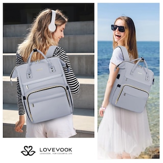 Foto 6 | Mochila Lovekook para Laptop de 15.6"-Venta Internacional