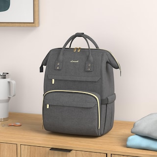 Foto 2 | Mochila Lovevook Gris para Laptop de 15.6"-Venta Internacional