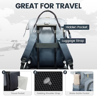 Foto 4 | Mochila Lovevook para Laptop de 15.6"-Venta Internacional