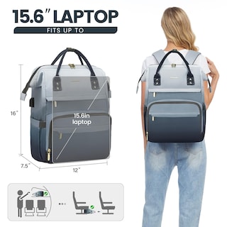 Foto 5 | Mochila Lovevook para Laptop de 15.6"-Venta Internacional