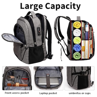 Foto 5 | Mochila Shrradoo para Portátil - Venta Internacional