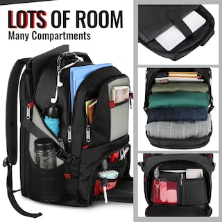 Foto 2 | Mochila de Viaje Yorepek Gris - Venta Internacional