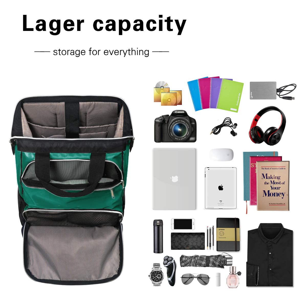 Foto 5 pulgar | Mochila Hap Tim Resistente al Agua para Portátil de 15,6 Pulgadas - Venta Internacional
