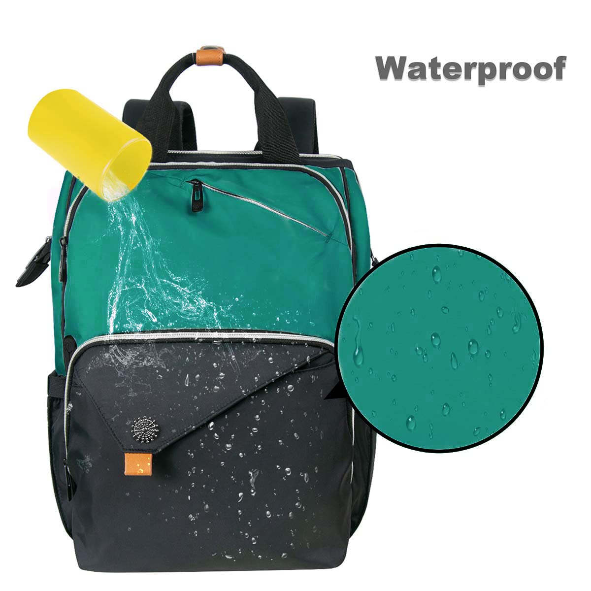 Foto 6 pulgar | Mochila Hap Tim Resistente al Agua para Portátil de 15,6 Pulgadas - Venta Internacional