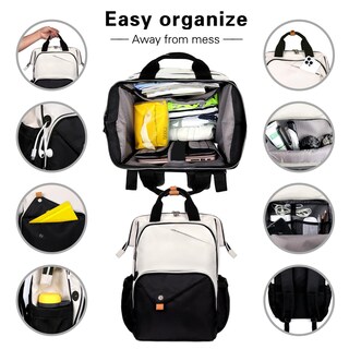 Foto 4 | Mochila Hap Tim Caqui con Negro para Portátil - Venta Internacional