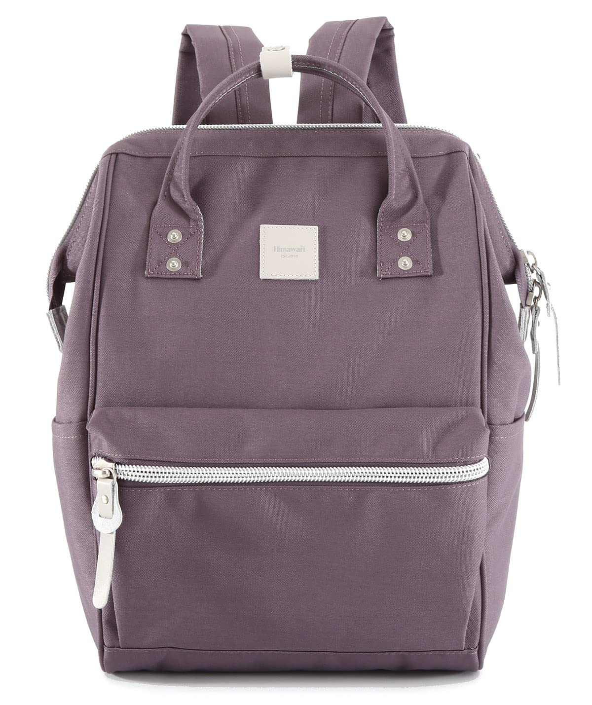 Foto 2 pulgar | Mochila Himawari 1881 Violeta de Lona Impermeable con Puerto USB 18 L - Venta Internacional