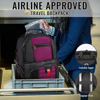 Foto 5 | Mochila Yorepek para Laptop de 18.4"-Venta Internacional