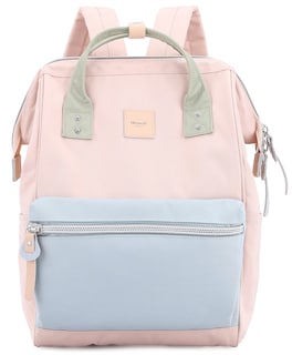 Foto 1 | Mochila Himawari 1881 Rosa con Azul de Lona Impermeable 18 L - Venta Internacional