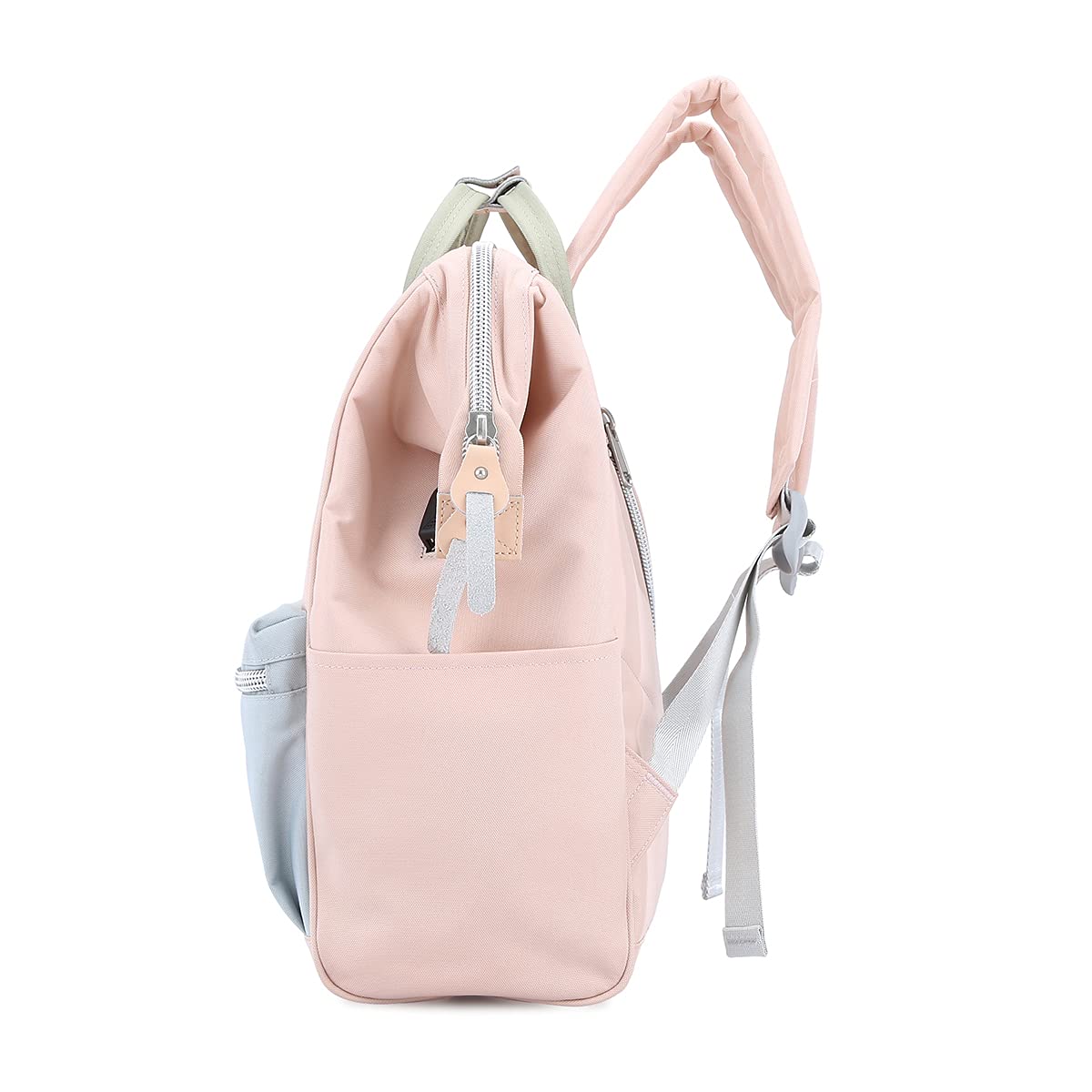 Foto 4 pulgar | Mochila Himawari 1881 Rosa con Azul de Lona Impermeable 18 L - Venta Internacional