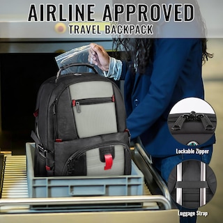 Foto 5 | Mochila Yorepek para Laptop de 18.4"-Venta Internacional