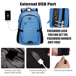 Foto 2 | Mochila Shrradoo para Portátil - Venta Internacional