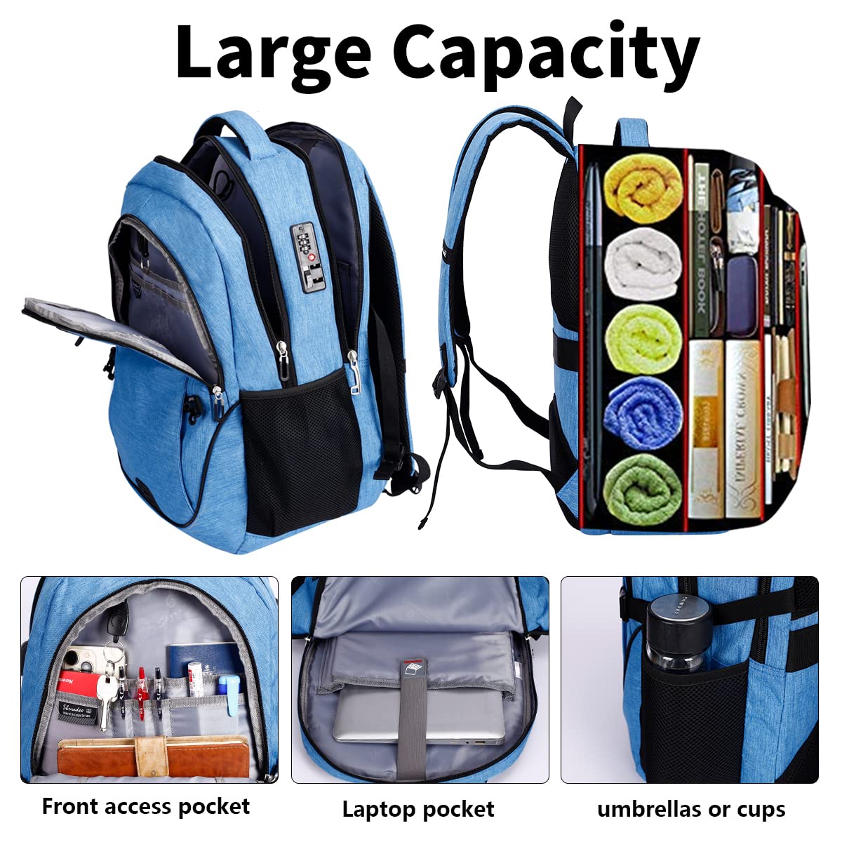 Foto 4 pulgar | Mochila Shrradoo para Portátil  - Venta Internacional