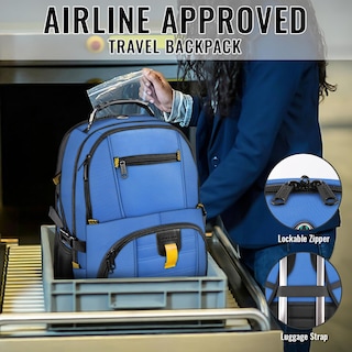 Foto 5 | Mochila Yorepek para Laptop de 17"-Venta Internacional