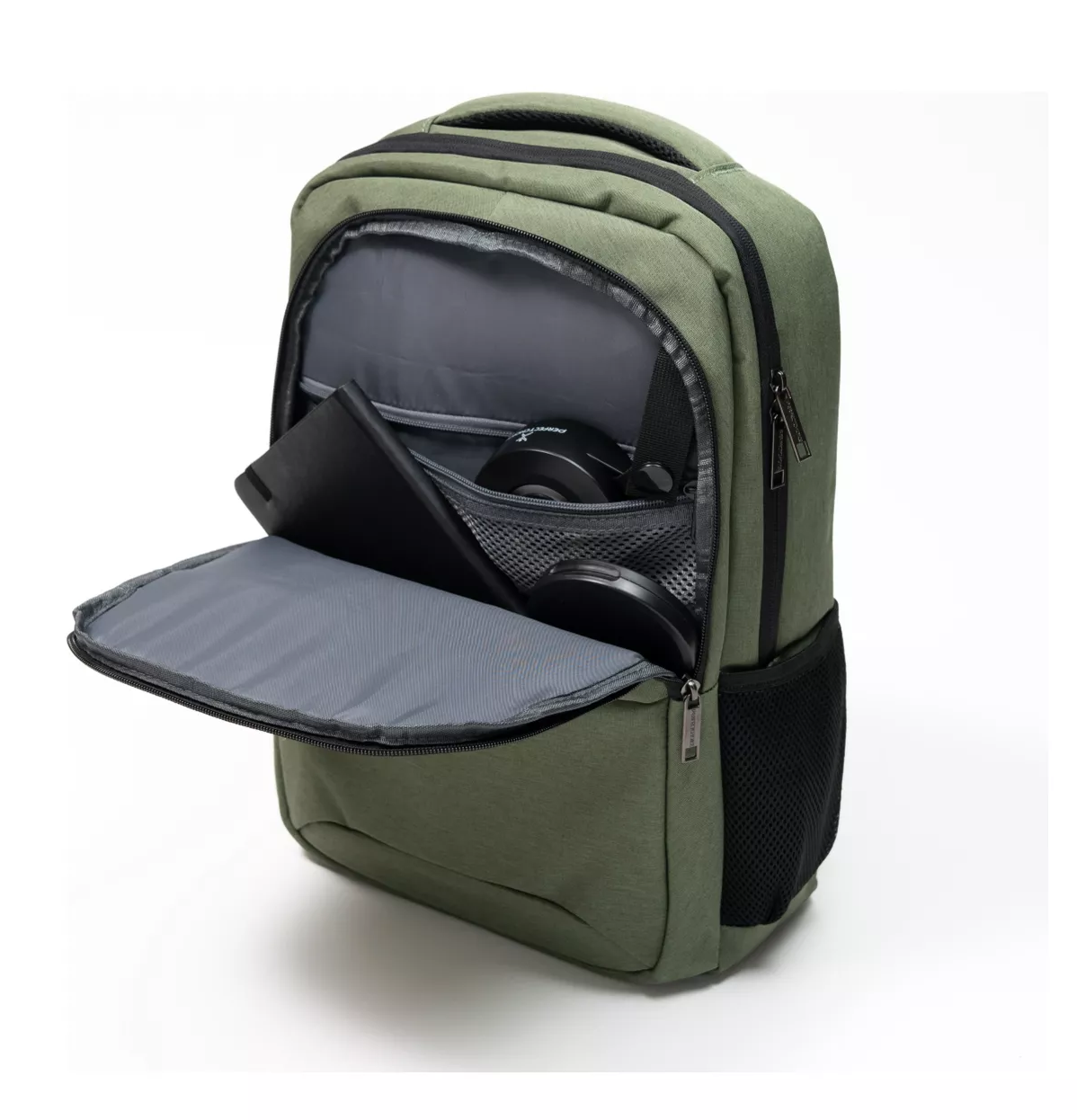 Foto 3 pulgar | Mochila Para Laptop 15.6 - 17 Amplia Y Resistente Trova Perfect Choice, Verde