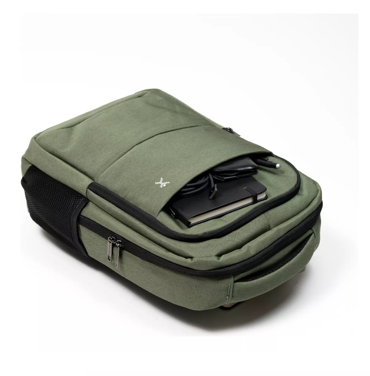 Foto 4 pulgar | Mochila Para Laptop 15.6 - 17 Amplia Y Resistente Trova Perfect Choice, Verde