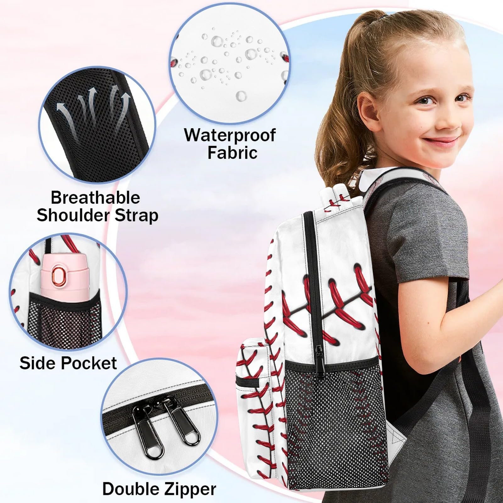 Foto 2 | Mochila Infantil Auuxva para Laptop-Venta Internacional
