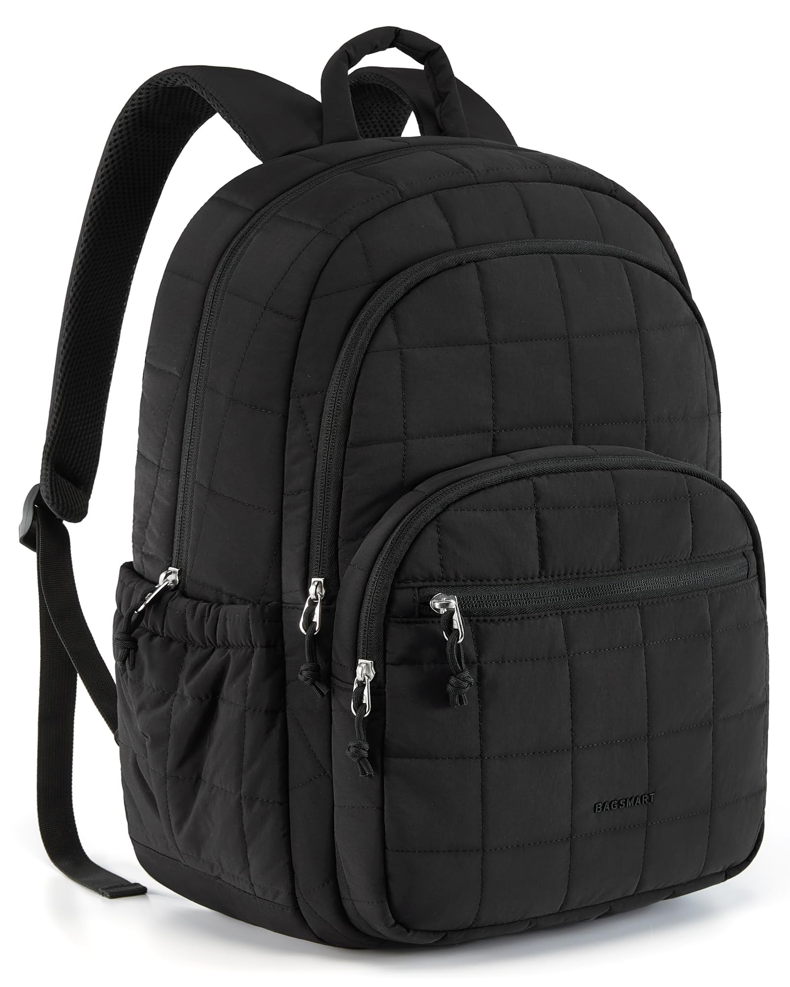 Mochila Bagsmart College Laptop 15.6 Pulgadas Resistente Al Agua Negra - Venta Internacional.