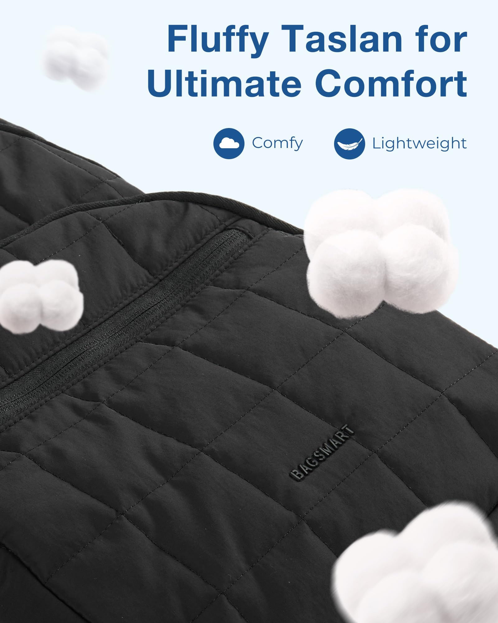 Foto 4 pulgar | Mochila Bagsmart College Laptop 15.6 Pulgadas Resistente Al Agua Negra - Venta Internacional.