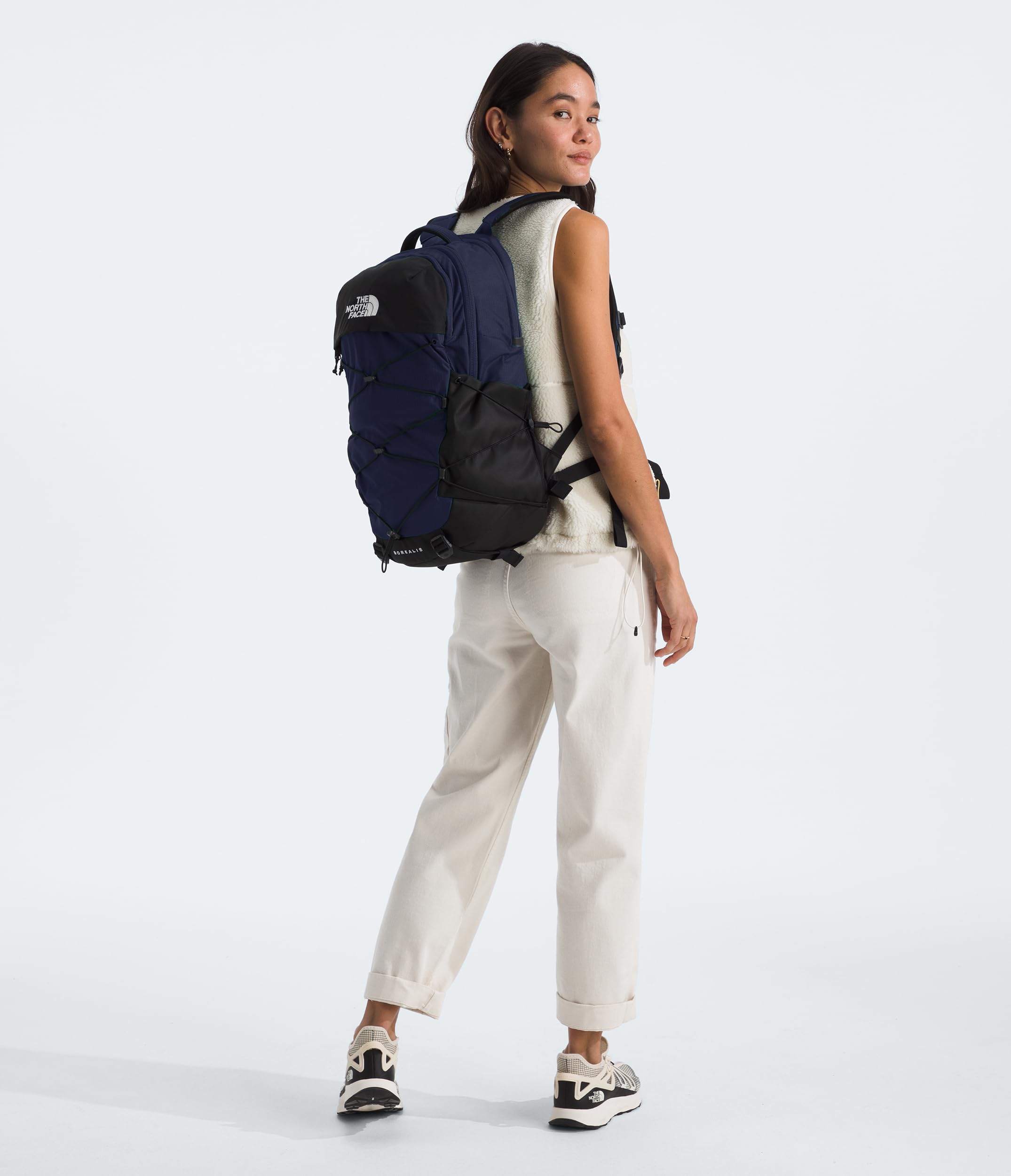 Foto 5 | Mochila Para Portátil The North Face Borealis Commuter, Azul Marino Y Negro - Venta Internacional.