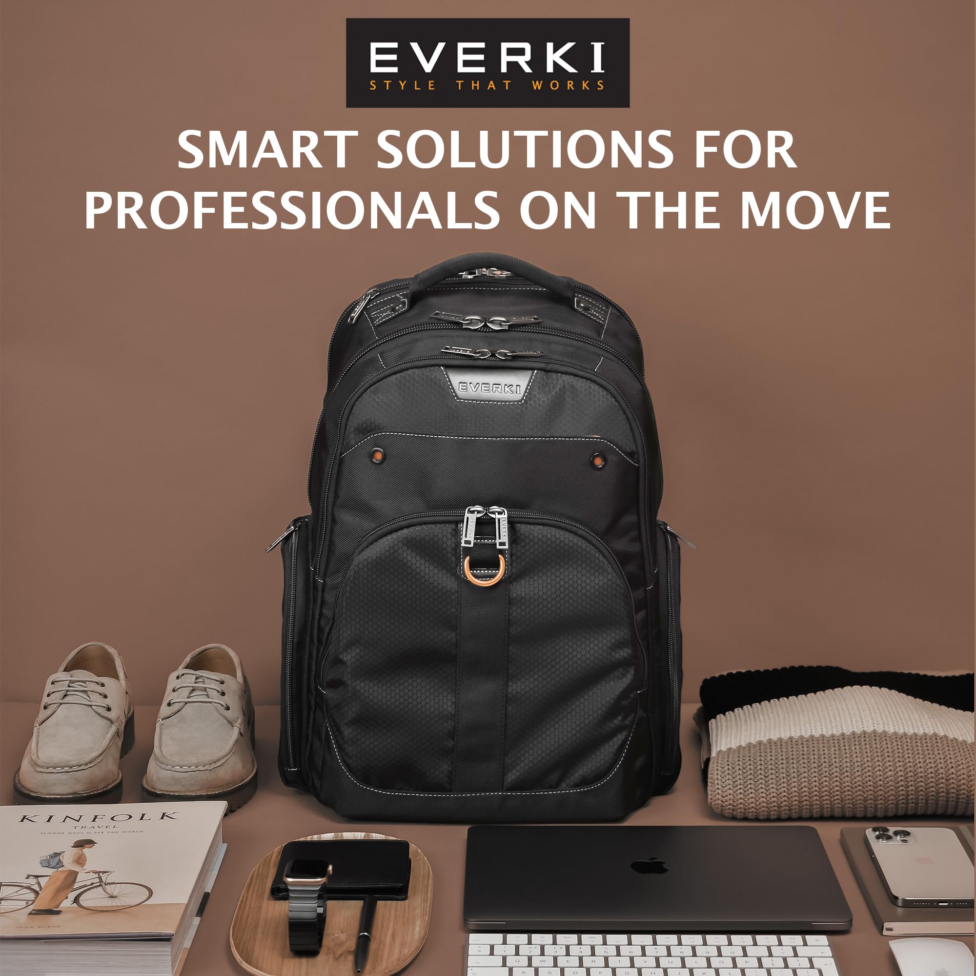 Foto 7 pulgar | Mochila Everki Atlas Business Laptop 32l Ekp121 Negra - Venta Internacional.