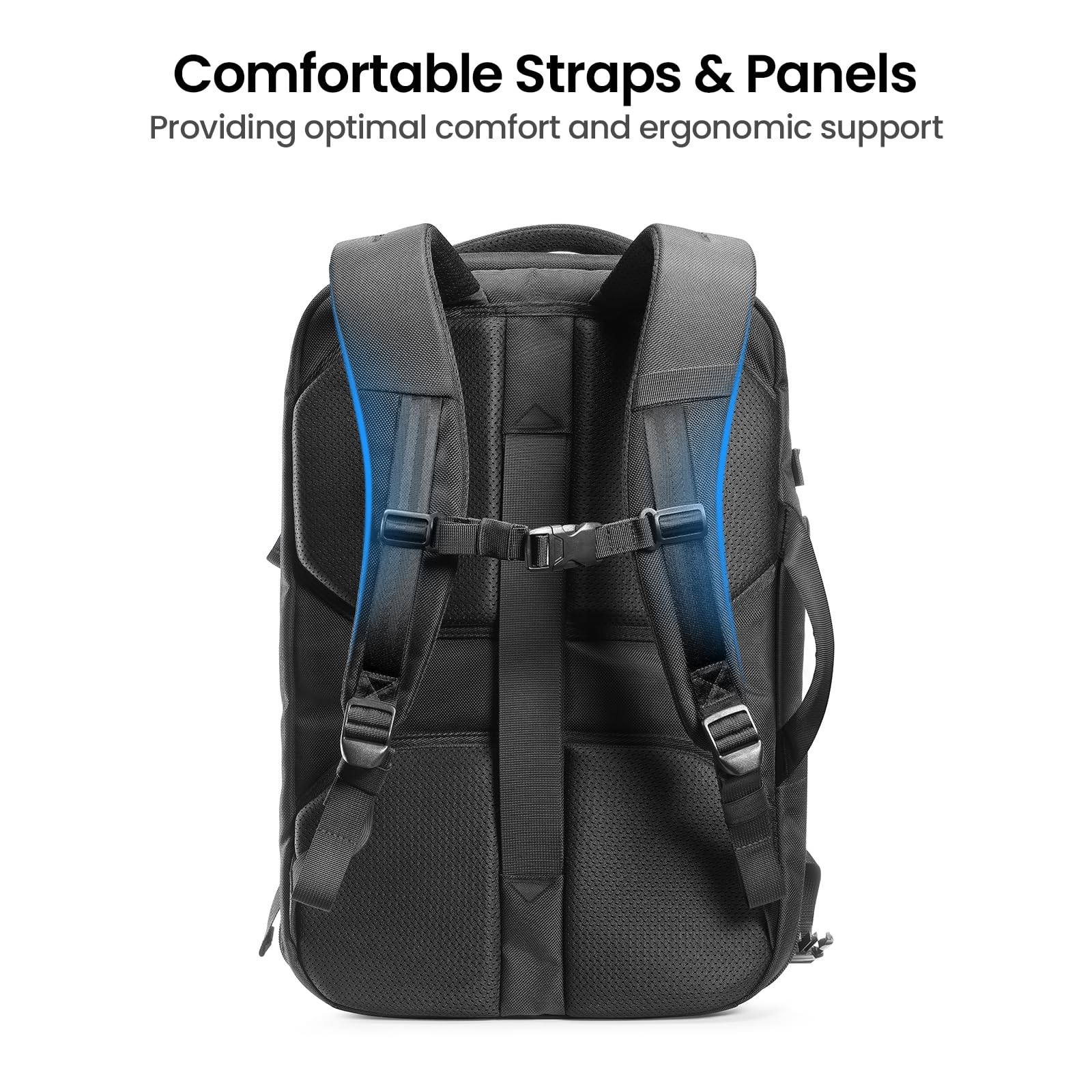 Foto 7 pulgar | Mochila Tomtoc Travel De 40 Litros Con Compartimento Para Portátil De 17,3 Pulgadas - Venta Internacional.